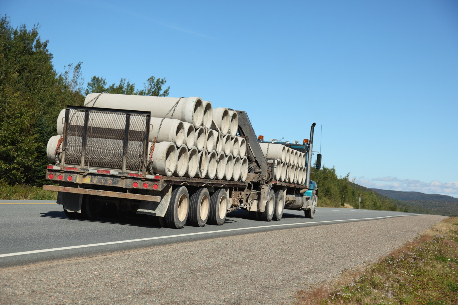 Delivering Reinforced Concrete Pipe